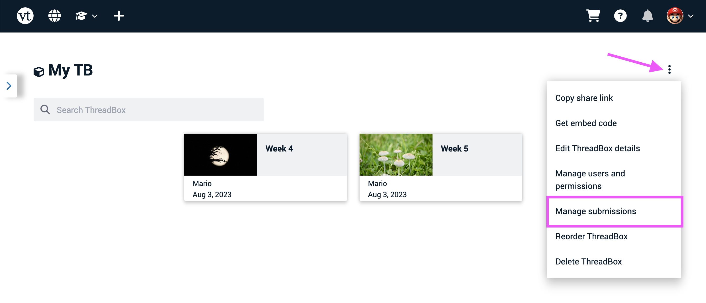 threadbox_manage_submissions_menu.png